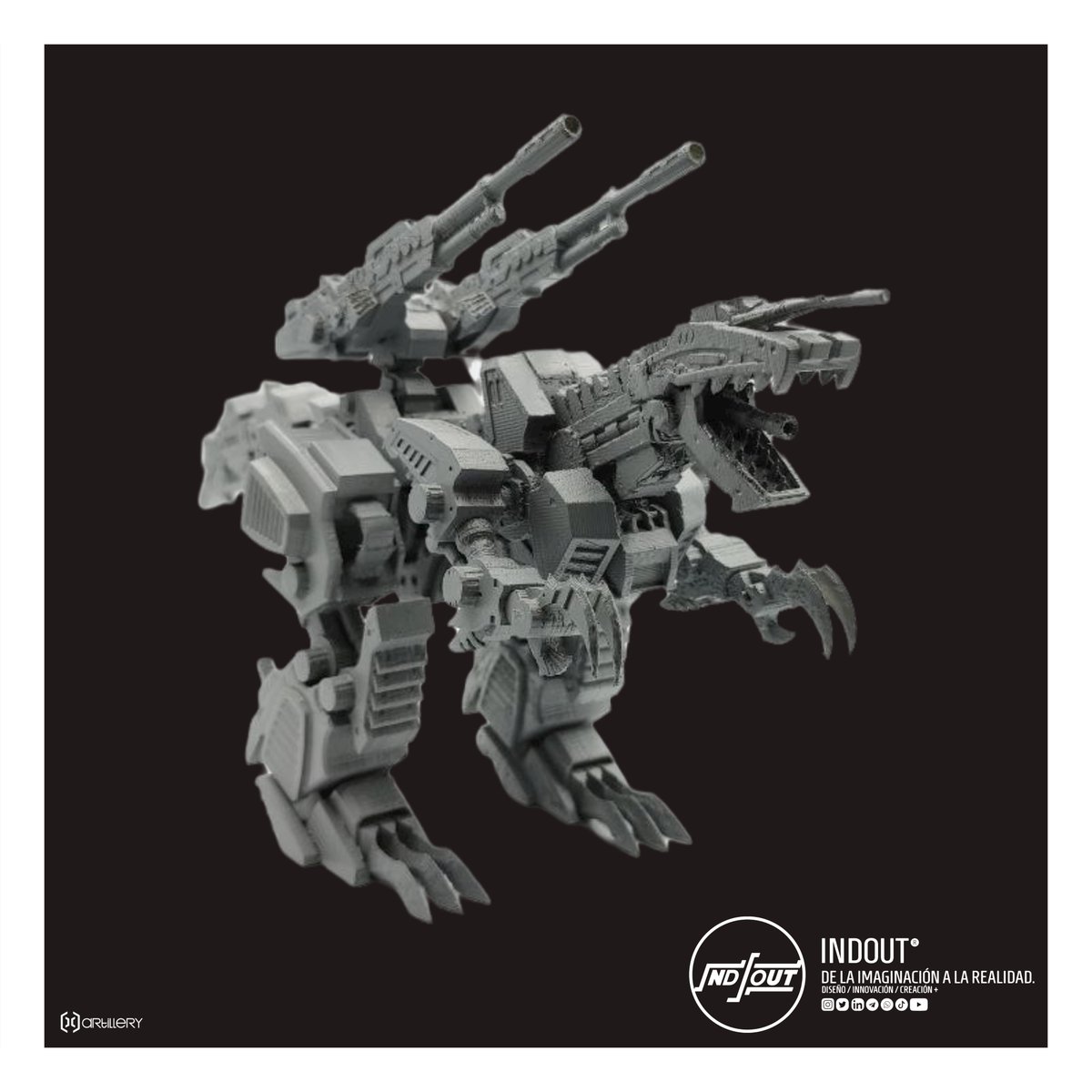IndoutG's tweet photo. Geno saurer ZOIDS
Diseño editado por Indout Group
Pieza para modelo 30cm

Adquiérela ahora! Facebook. 
@indout.oficial
Whatsapp. 5585443370
Instagram. 
@indout.oficial

#ZOIDS #genosaurer #3Dprinting  #3dprint #zoidswild #zoidstagram #gundam #gunpla https://t.co/YzgbltmZwH