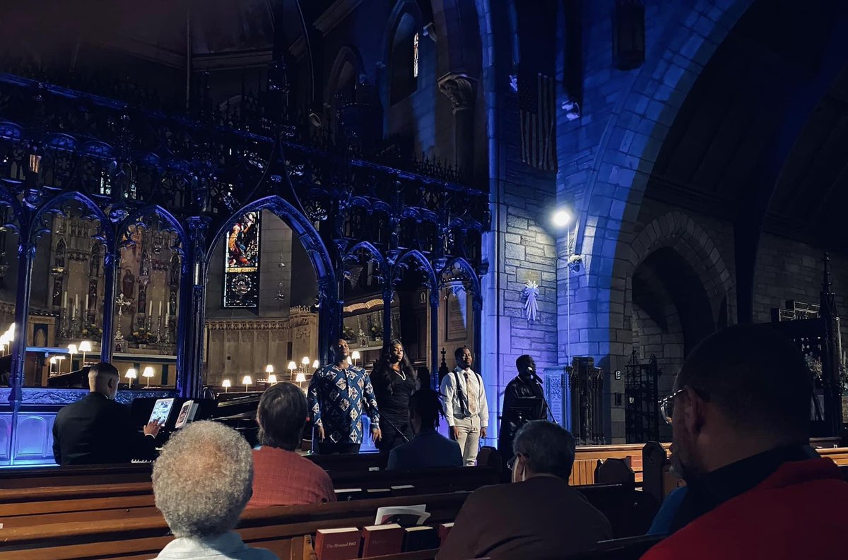 PatrickDaileyCT's tweet photo. Thank u, Philly! Presented the #worldpremiere of  #SankofaProject! Thanx #StLukesGermantown @pricefest &amp; @OperaPhila !

#BlackMusic #HBCU #PriceFest #MarianAnderson #FlorencePrice #MargaretBonds #Opera #Broadway #Gospel #Soul #Philly #NegroSpirituals #ArtSong #Concert https://t.co/YlnU2JJp2X