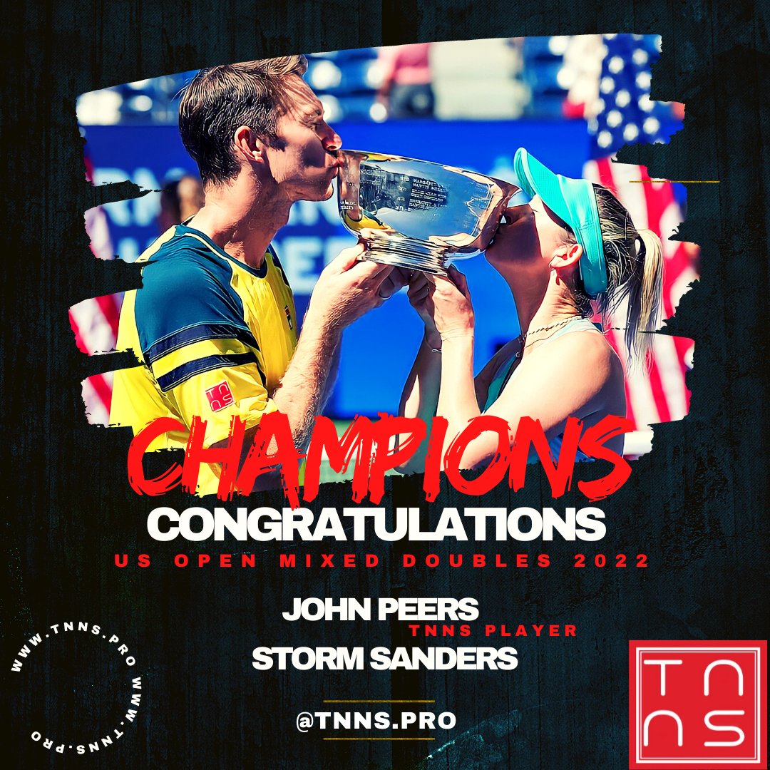 ProTnns's tweet photo. 《Congratulations 👏🏻🏆🥇🥇The mixed doubles champions at US Open 2022》💥🔥

👏🏻Storm Sanders &amp; 🌟John Peers (TNNS Player) defeated Kirsten Flipkens &amp; Edouard Roger-Vasselin in the grand slam mixed doubles final.

📌4-6, 6-4, 10-7

🏆

💪🏻💯Congratulations 🎊 👏 https://t.co/FMeL2XL97W