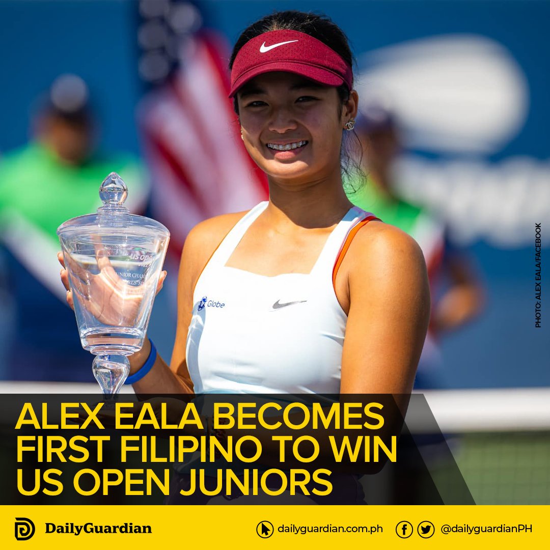 Daily Guardian On Twitter HISTORY IS MADE Filipina Tennis Player Alex Eala Made History As