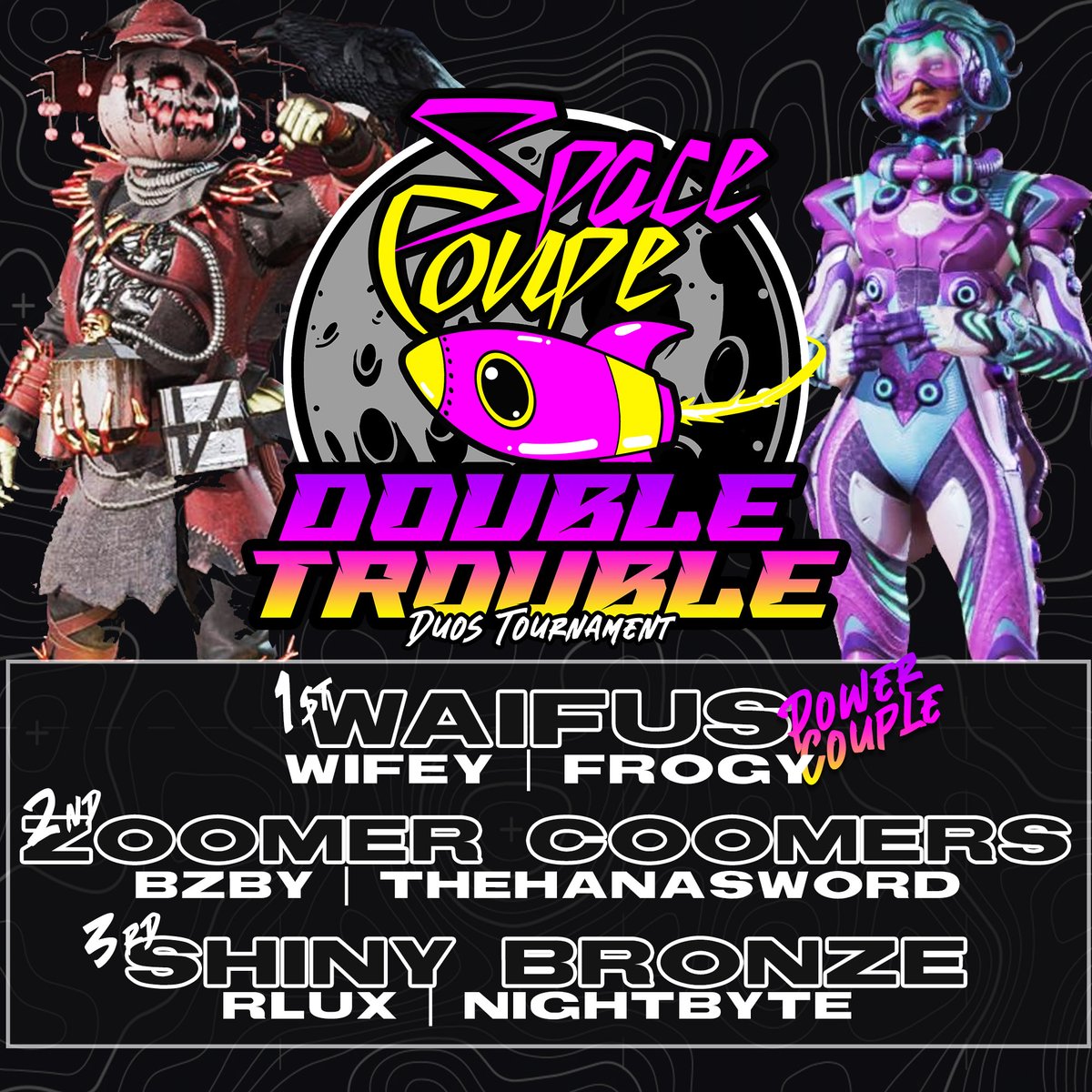 Congratulations to team Waifus for taking first place !! @haiwifey <a href="/yungziku/">Ziku</a> 🚀💪