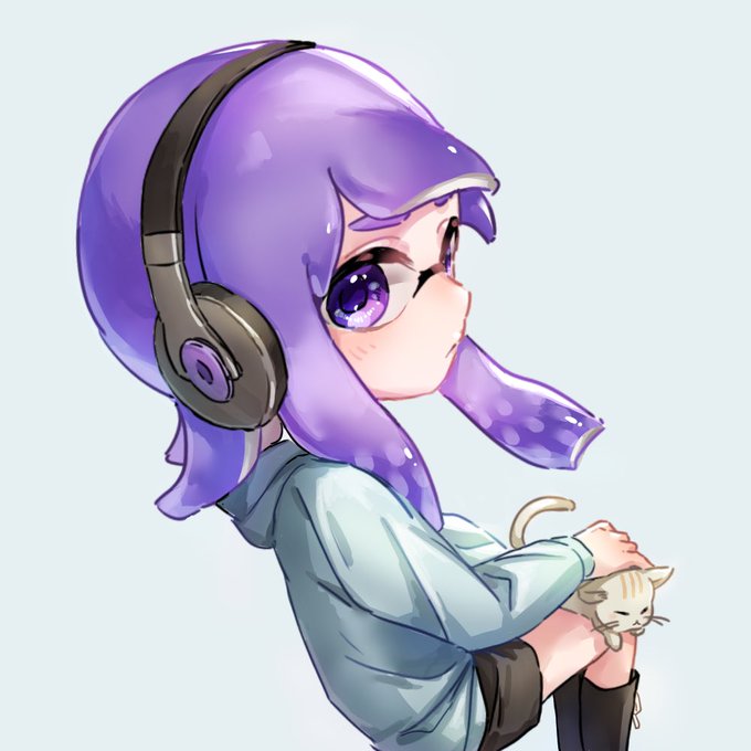 ヘッドホン女子のtwitterイラスト検索結果