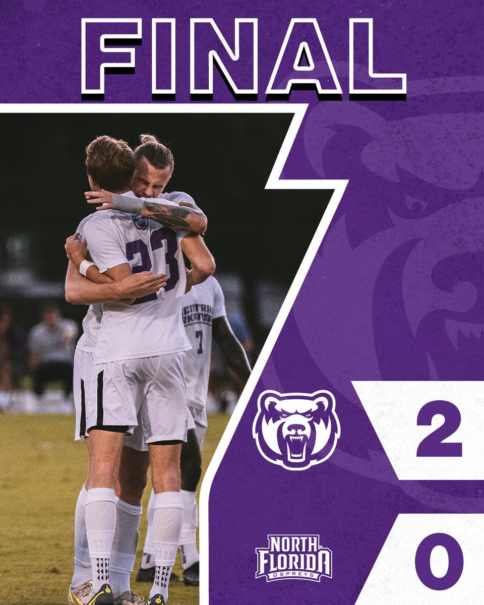 ucamenssoccer's tweet photo. FINAL | BEARS WIN! We open ASUN play with a bang, knocking off North Florida with a 2-0 shutout!

#BearClawsUp https://t.co/uYiZQhJNLy