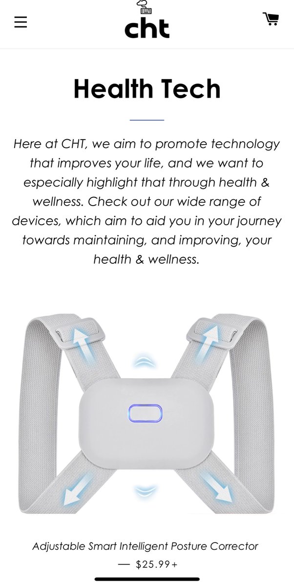 CHT_LLC's tweet photo. Check out our wide variety of Premium Electronics, on our CHT Digital Store, packed with VR Headsets, Drones, Health Devices and much more! ๐ง๐ฆพ
https://t.co/IWYvsb2eK8
#electronics #electronicstore #premiumelectronics #healthcaretechnology #technology #tech #CHT https://t.co/pQLhjVTZC3