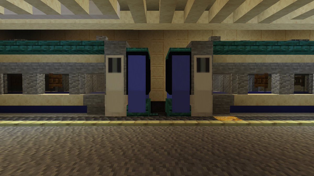maof131's tweet photo. #Minecraft ＃横須賀線総武快速線 ＃e235系　＃グリーン車 https://t.co/euE8CRf0re