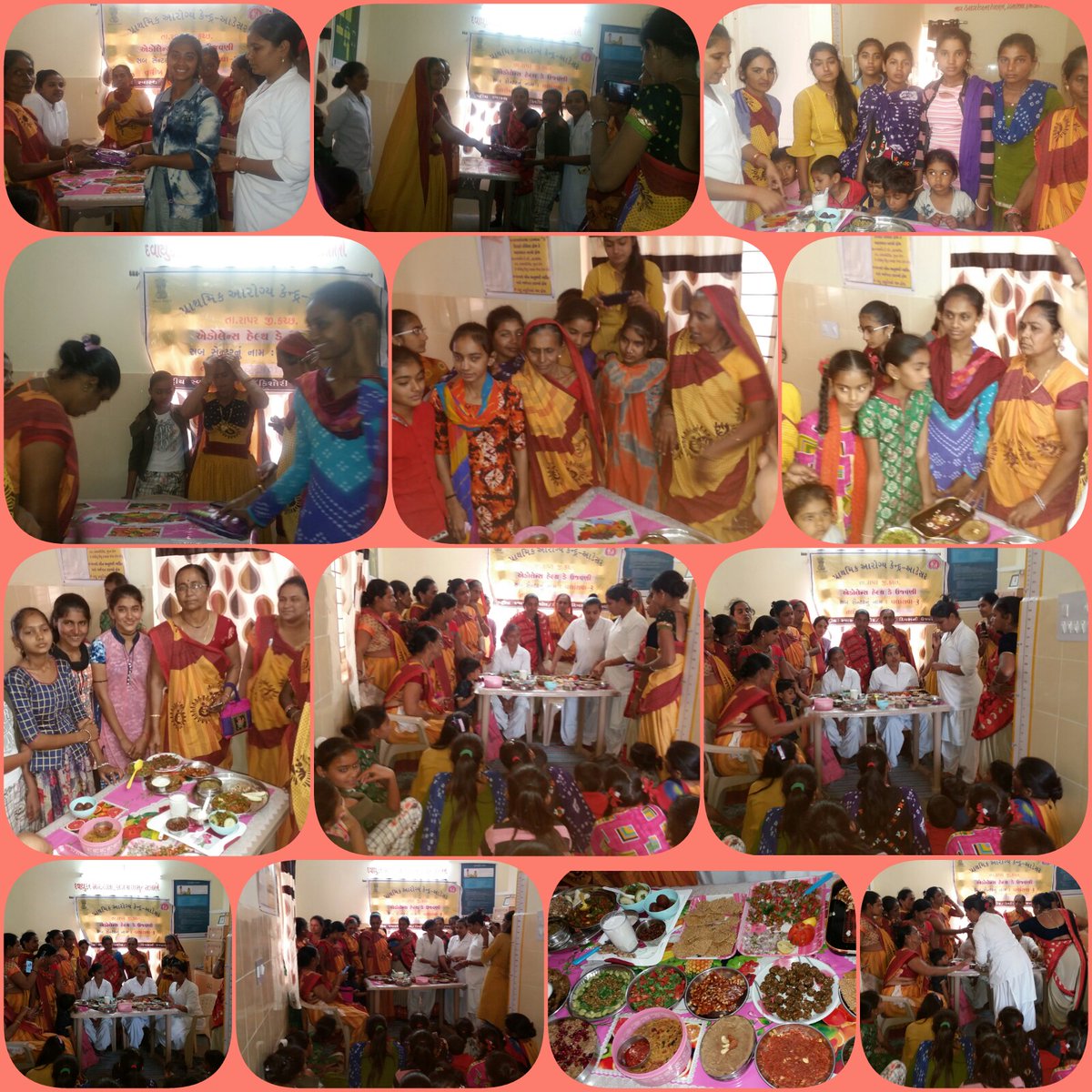 payalbleuva1992's tweet photo. શાળા આરોગ્ય દરમિયાન વાનગી સ��પર્ધા યોજવામાં આવી જેમાં પ્રોત્સાહન રૂપે ઇનામ વિતરણ ની કામગીરી 
@CMOGuj 
@PMOIndia 
@Rushikeshmla 
@jitu_vaghani 
@brijeshmeja1 @jigneshmevani80 @sandeshnews @InfoGujarat
#2800gradepay_mphw_fhw_health_gujarat 
#2800_Gp_mphw_fhw https://t.co/VF6YBedH8f
