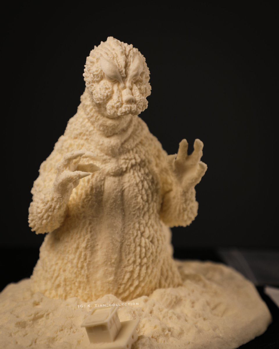 浅井造型 「モスラ対ゴジラ・倉田浜干拓地出現」 #godzilla #ゴジラ