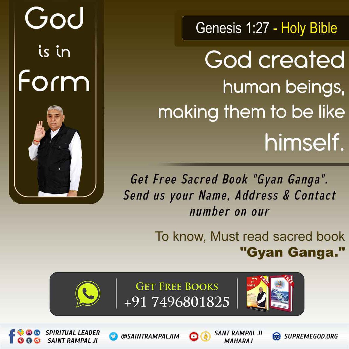 #UntoldTruthOfJesus
Bible Genesis 1:27
So God created human beings, making them be like himself He created them male and female.