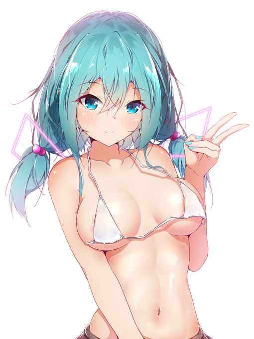 二つ結びMBミクさん 