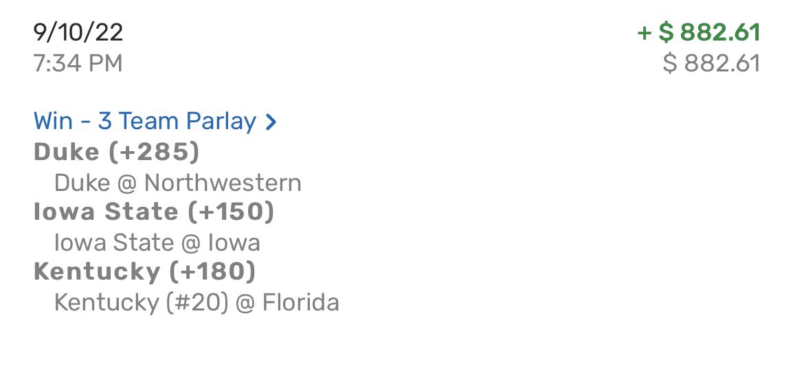 This is the first parlay I’ve ever posted courtesy of <a href="/bet2survive22/">Bet2Survive</a> 
He hits these every weekend so please check him out on IG <a href="/bet2survive/">TopBets</a> the underdog parlay king! 🔥lfg !!!! #levis #bovada #BarstoolSportsbook #sportsbet #mgm #bookie #parlay