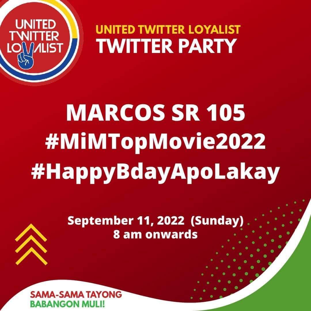proudilocana29's tweet photo. Good morning ka- UNITEAM!
MARCOS SR 105
#MiMTopMovie2022 
#HappyBdayApoLakay https://t.co/DNzdPsbY4x