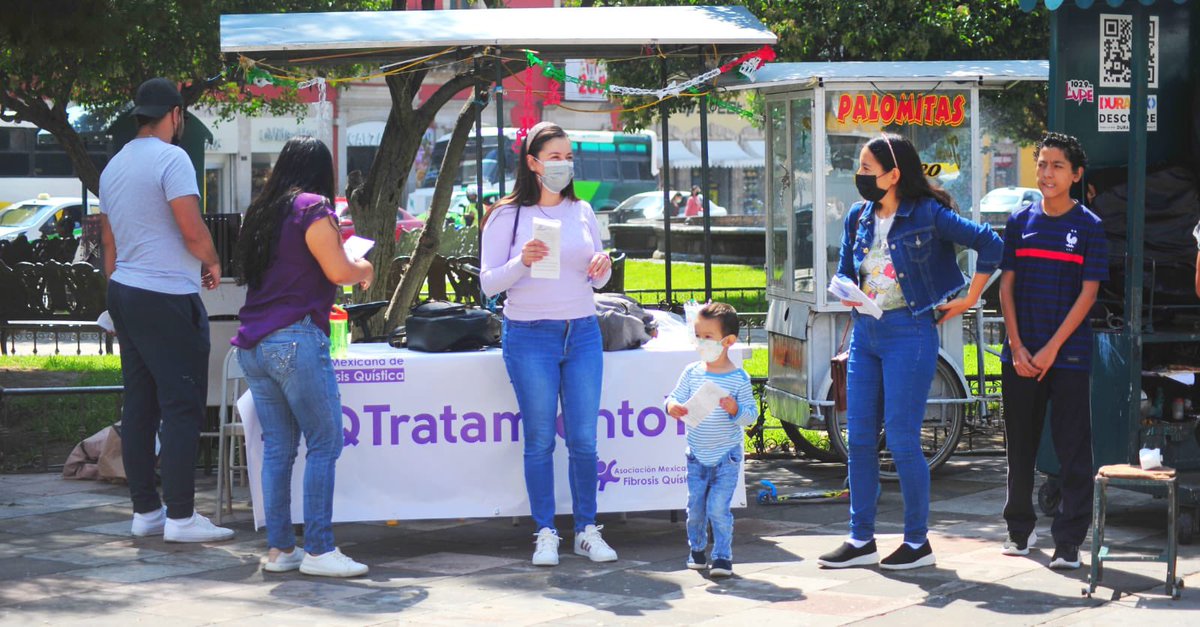 FibrosisQDgo's tweet photo. Informando al público en general acerca de la enfermedad, exigiendo el derecho a la salud en Durango #FQTratamientoYa 
#trikaftaya https://t.co/aXtJaYGES6