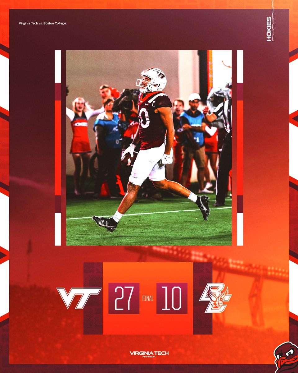 HokiesFB's tweet photo. #Hokies on top ✊ https://t.co/3QPnKn1mAO
