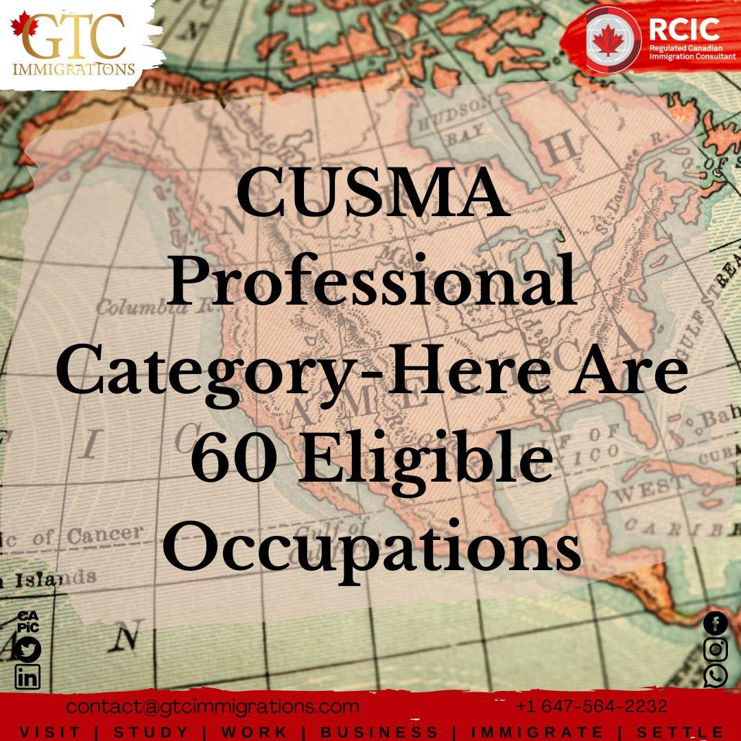 Kanwar's tweet photo. CUSMA Professional Category - Here Are 60 Eligible Occupations.
General (25)
Medical/Allied Professional (12)
Scientists (23)
Teachers (3)
#immigration #visa #canada #cusma #immigrationlawyer #punjabi #usa #immigrationconsultant #canadaimmigration #mexico #immigrants #studyincan https://t.co/lAJ3ssgqjs