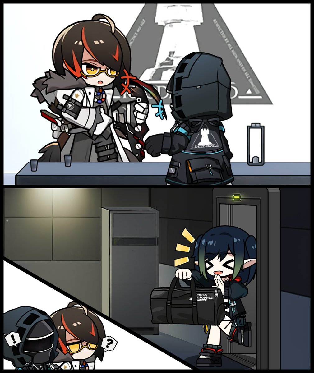 Surprised Reunion

#Arknights #明日方舟 #アークナイツ #명일방주

Thank you to @TrotoNope for allowing me to borrow his Monch Chibi 