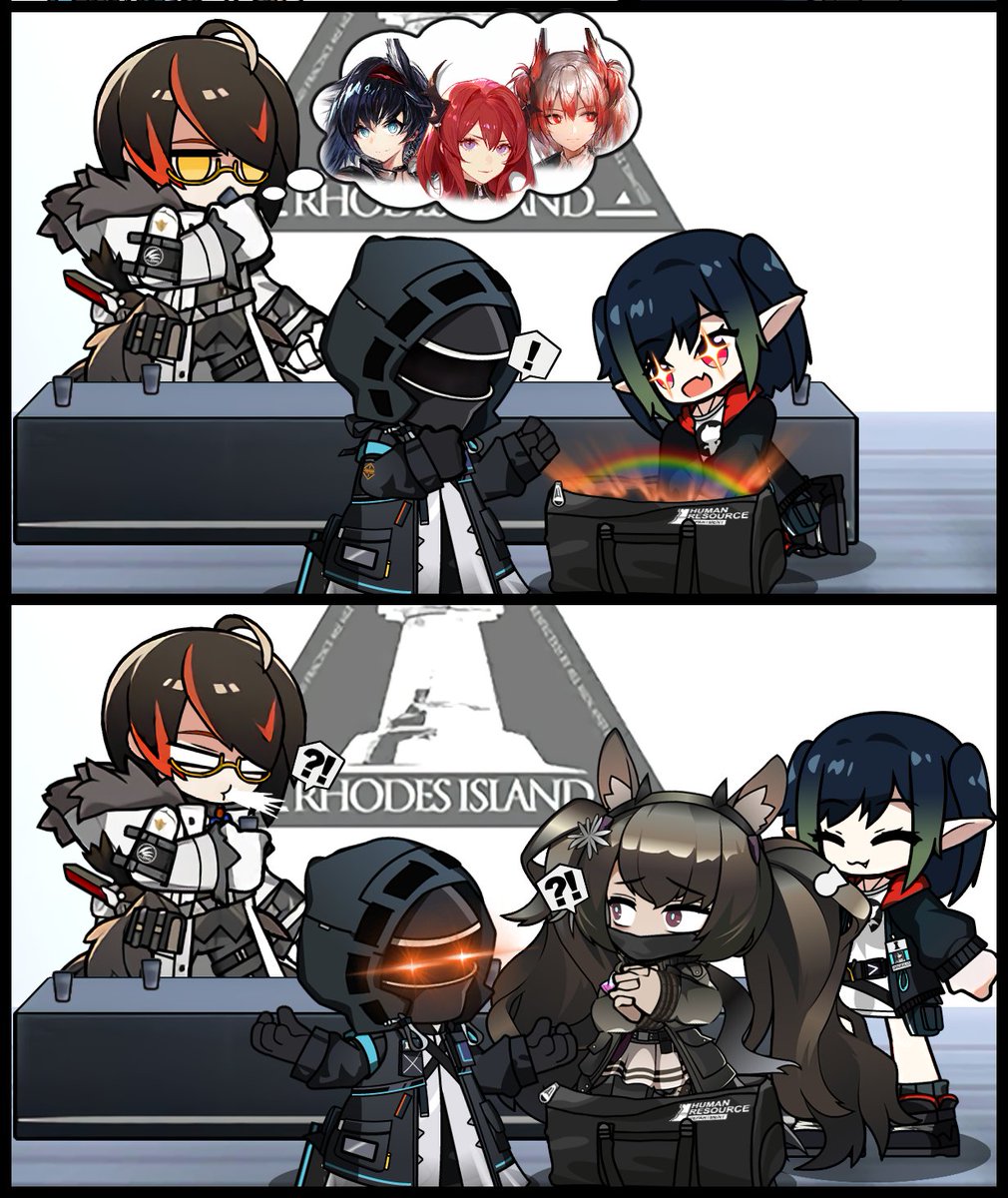 Surprised Reunion

#Arknights #明日方舟 #アークナイツ #명일방주

Thank you to @TrotoNope for allowing me to borrow his Monch Chibi 