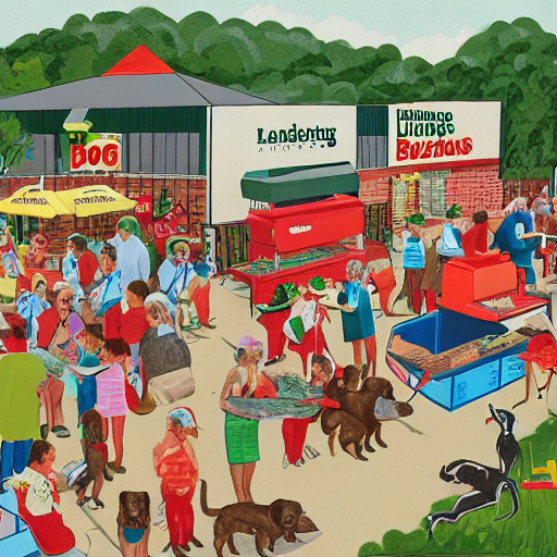 Hey, we're down at Bunnings Hawthorn today doing the sausage sizzle #saucebot thing! Come down and visit. As an experiment, #dalle2 will be our social media co-pilot today.