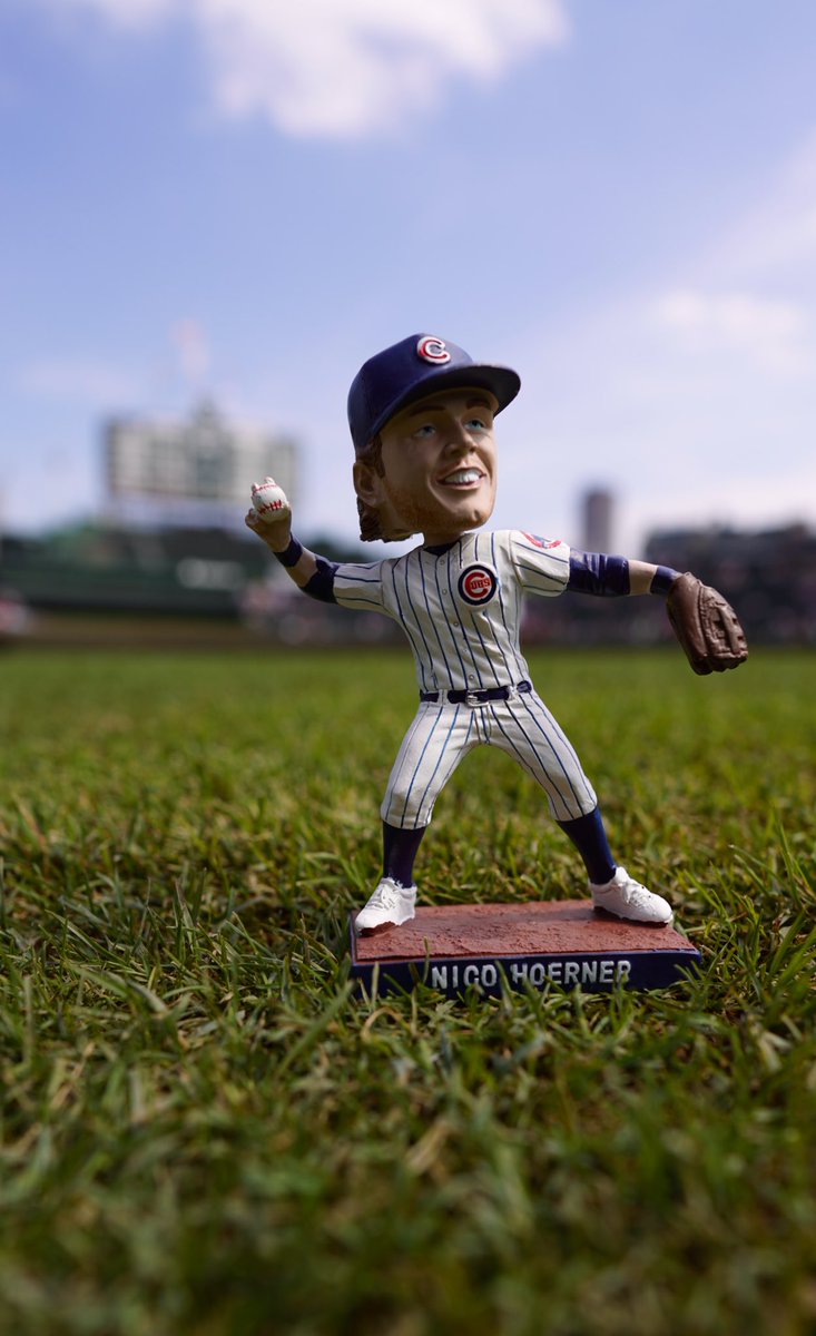 The Nico Hoerner bobblehead looks pretty accurate (minus the