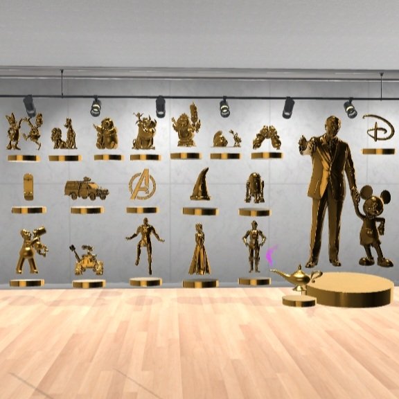 That's 1 full golden set tucked away in the vault 👋 utility or not, this is by far my favourite set and appreciative of <a href="/veve_official/">VeVe | Digital Collectibles</a> &amp; <a href="/Disney/">Disney</a> for giving us the FAs of these huge brands 🙏