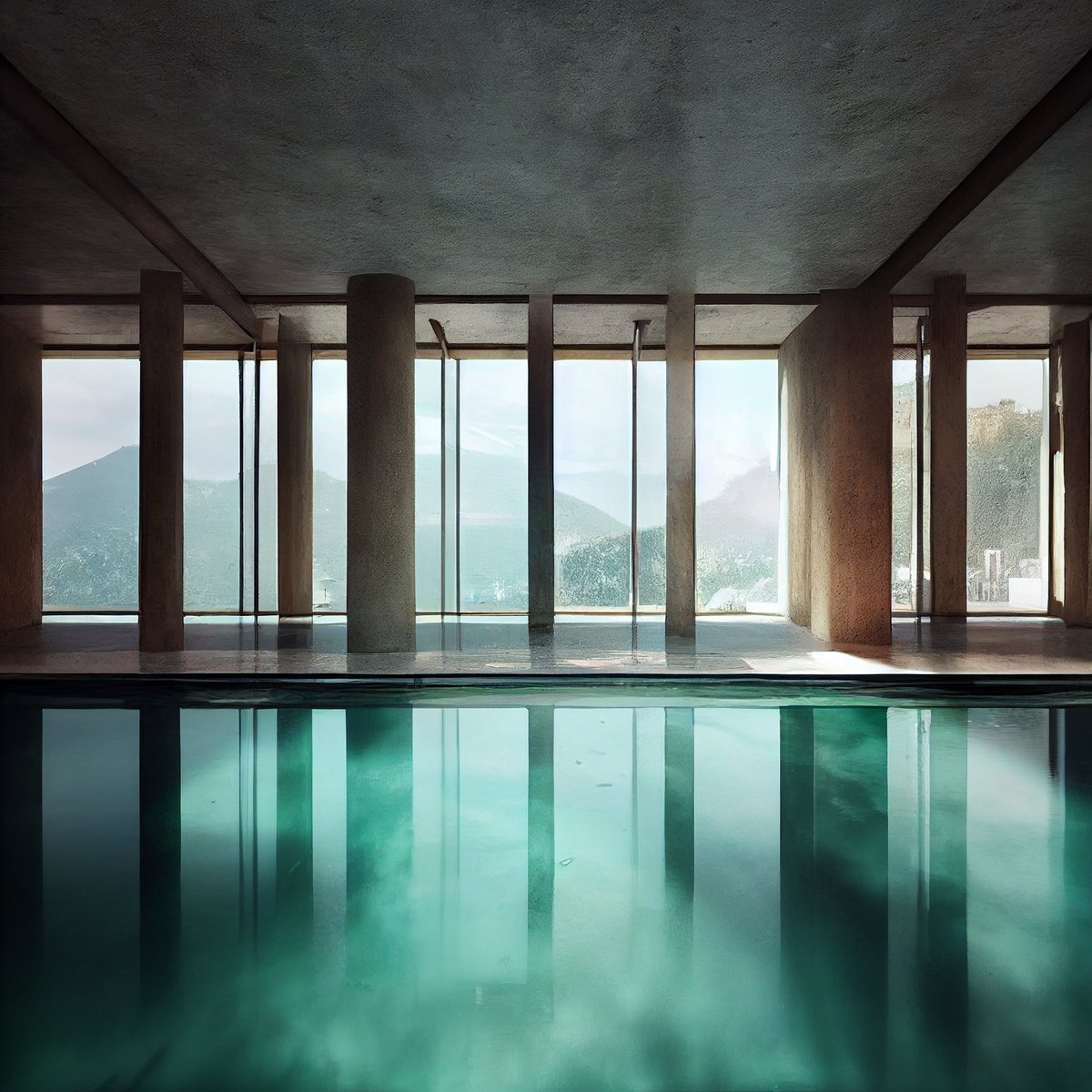 AiGeneratedARCH's tweet photo. Urban pool inspired by Rem Koolhaas 

#WomenInNFTs #nftart #nft #nftartist #art #nftcollector #digitalart  #opensea #crypto #ethereum #nftcollectors #artist #nftcollectibles #nftdrop #artwork #midjourneyAi  #openseanft #midjourney #cryptoartist #rt4rt https://t.co/pebdqektpi