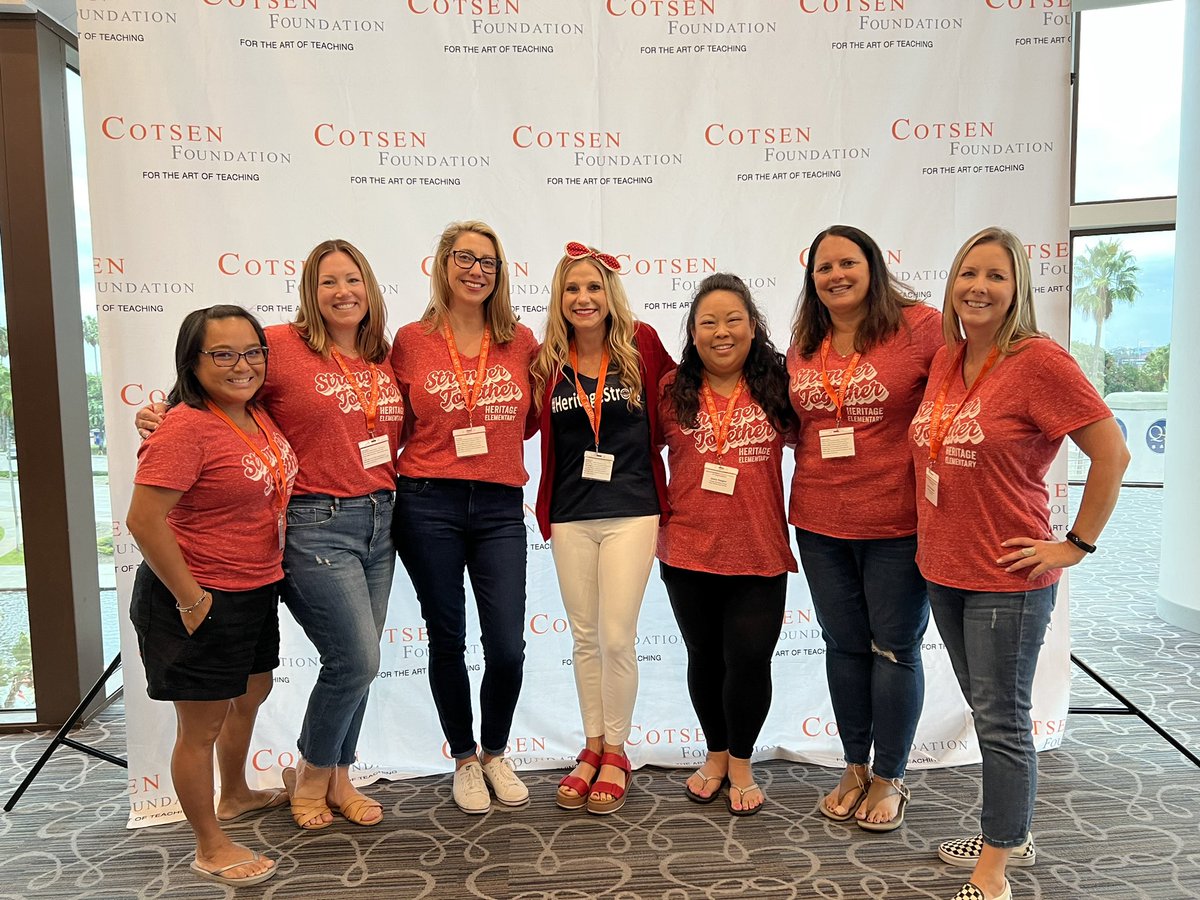 Representing @Heritage_TUSD at the @cotsenaot conference. @tustinusd  #cotsenconnect
