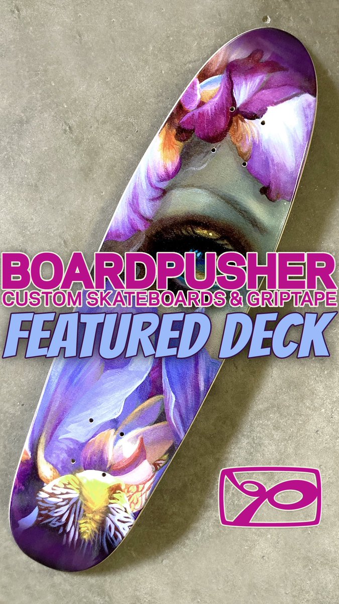 BoardPusher's tweet photo. ICYMI this week’s #FeaturedDeck is a @vimgirls cruiser #skateboard with art by @jasminetoad for the graphic. 

https://t.co/uMuyu2AyE1

#skateboardart #skateboardgraphics https://t.co/VrqgDGh03P