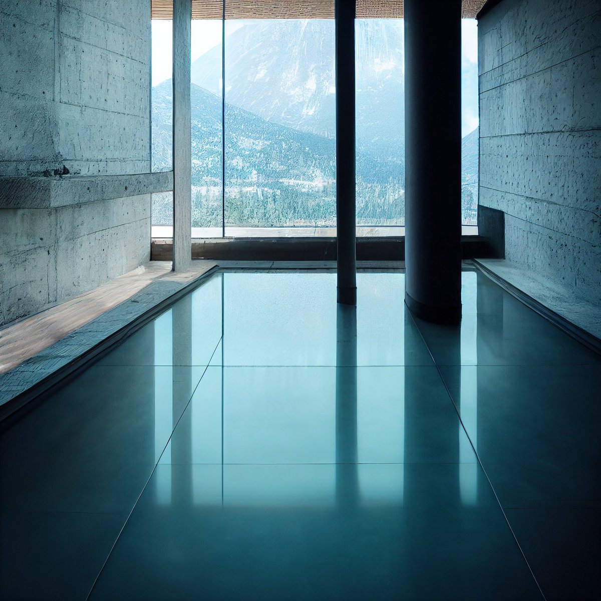 AiGeneratedARCH's tweet photo. A museum with a view inspired by Peter Zumthor created in Midjourney

#WomenInNFTs #nftart  #nftartist #art #nftcollector #digitalart  #opensea #ethereum #nftcollectors #artist #nftcollectibles #nftdrop #artwork #midjourneyAi  #openseanft #midjourney #cryptoartist #rt4rt https://t.co/3jWo10gIzg