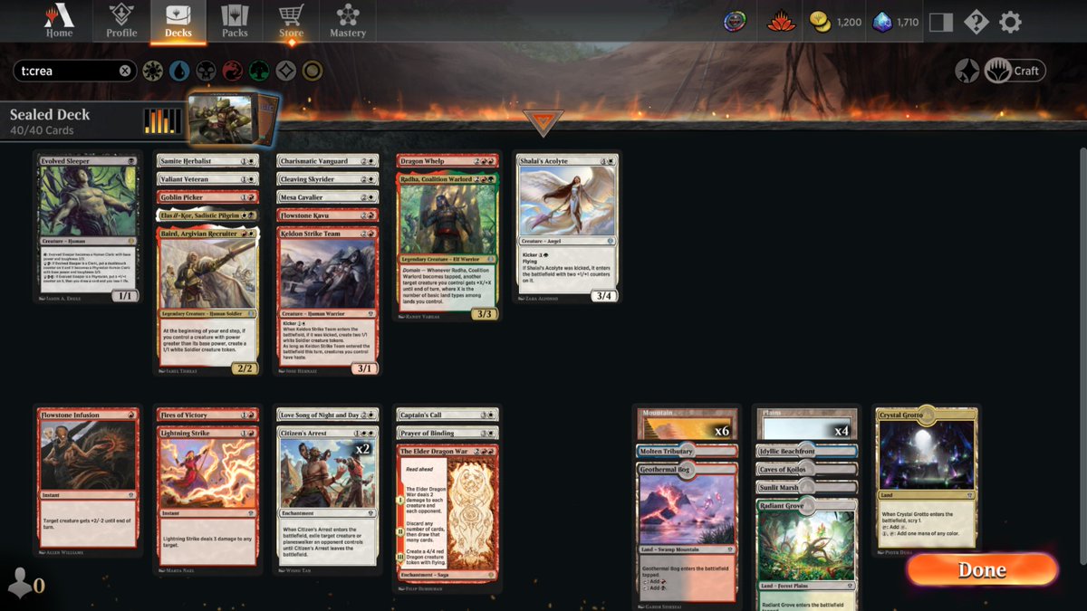 TeamMarieMarie1's tweet photo. Les Maries sont toujours parmi vous. Il aura fallu s'y prendre par 3 fois, 0-2, 3-2 puis 6-0. #MtG #MTGDominaria  #mtgdominariaunited #MTGArena #MTGA https://t.co/DElqt1eWSU