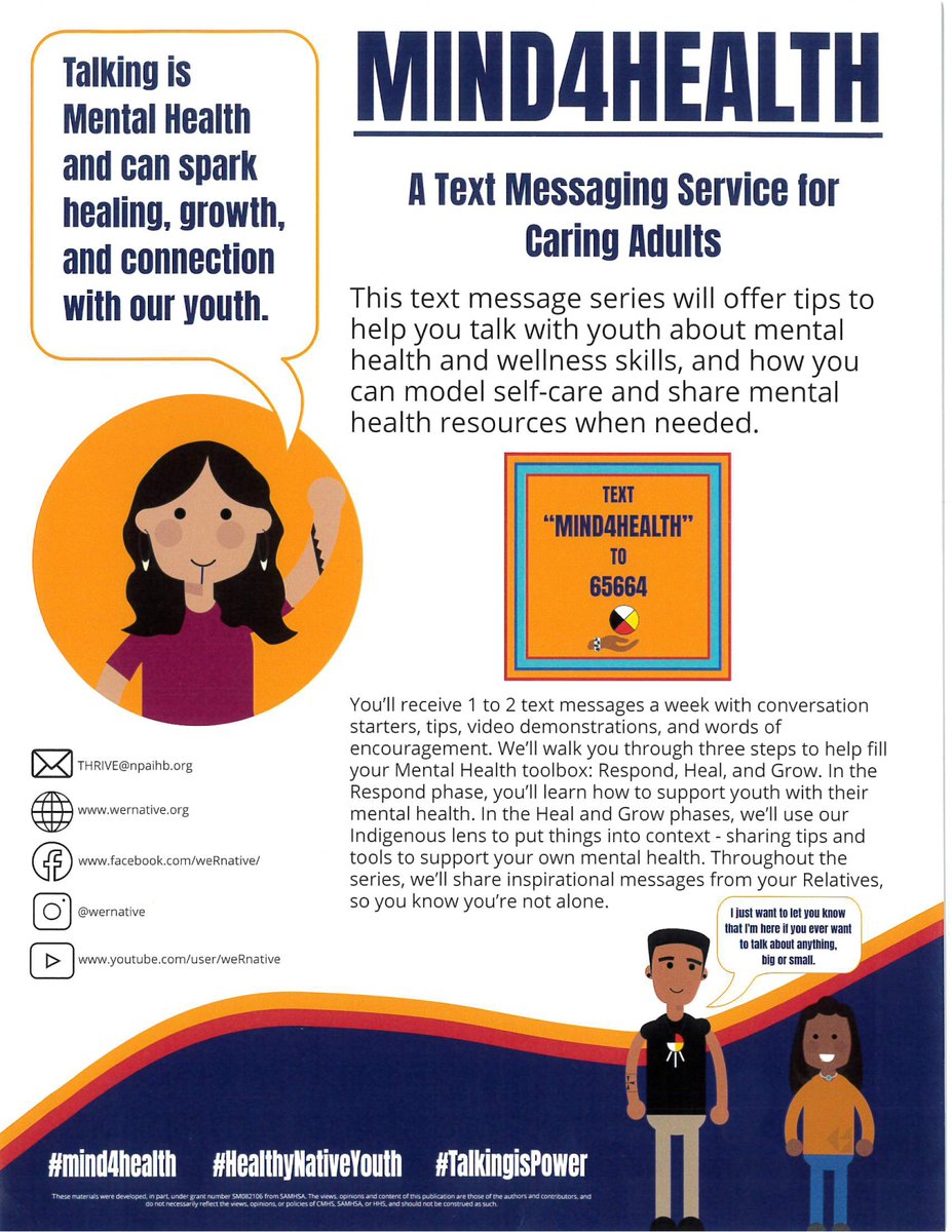 NooksackTribe's tweet photo. Today is #WorldSuicidePreventionDay. Today, and every single day, #WENEEDYOUHERE and #YOUMATTER. 

Nooksack Tribe has many resources available that can help support you. 
Clinic: 360-966-2106 
Nooksack Behavioral Health: 360-966-2376
Nooksack Admin: 360-592-5176. https://t.co/WhgxImBTAH