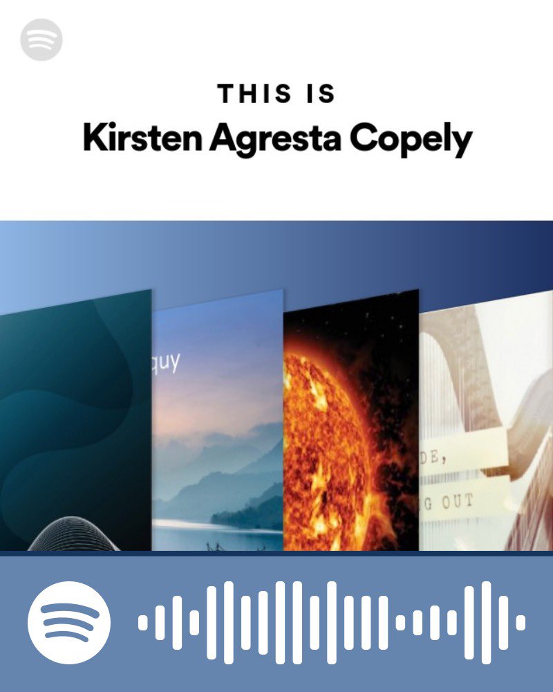 kcopelymusic's tweet photo. This IS…a most welcome surprise from @spotify😍🥂 The essential tracks, all in one playlist. 

Would you consider following it? ♥️

https://t.co/qrbGylx9mR

#thisis #spotify #playlist #harpist #practicalharpist #newagemusic #composer #femalecomposer #musician #nowplaying https://t.co/IC0DYwyRMa