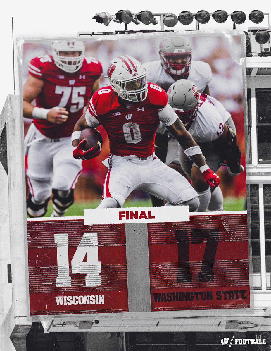 Wisconsin Football tweet media