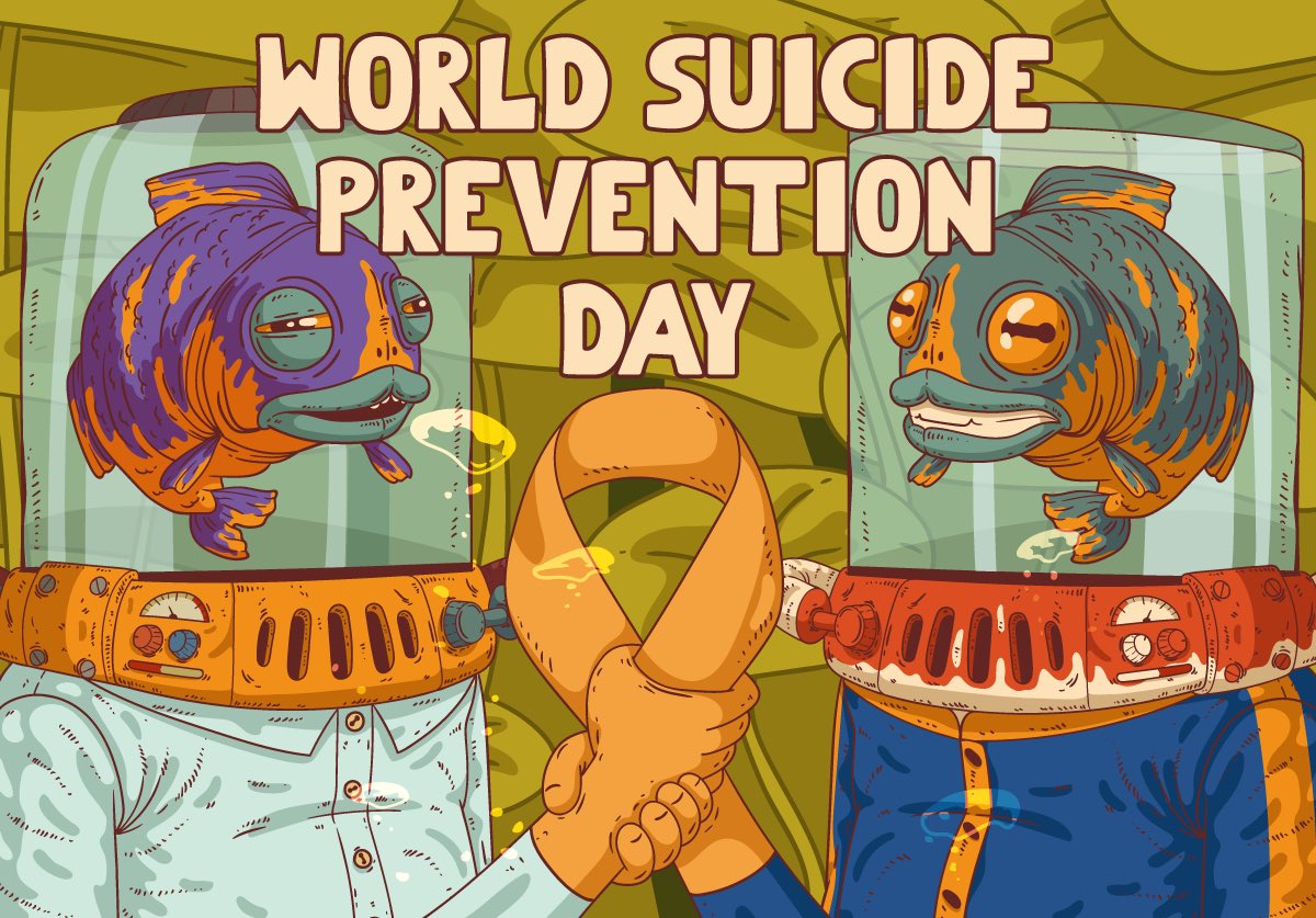 thelakeclubnft's tweet image. With respect to this day we honor all institutions that have made it their mission to help people with suicidal thoughts.
In our community we also represent the values of solidarity and being their for each other.
Together we are strong 💪🏻