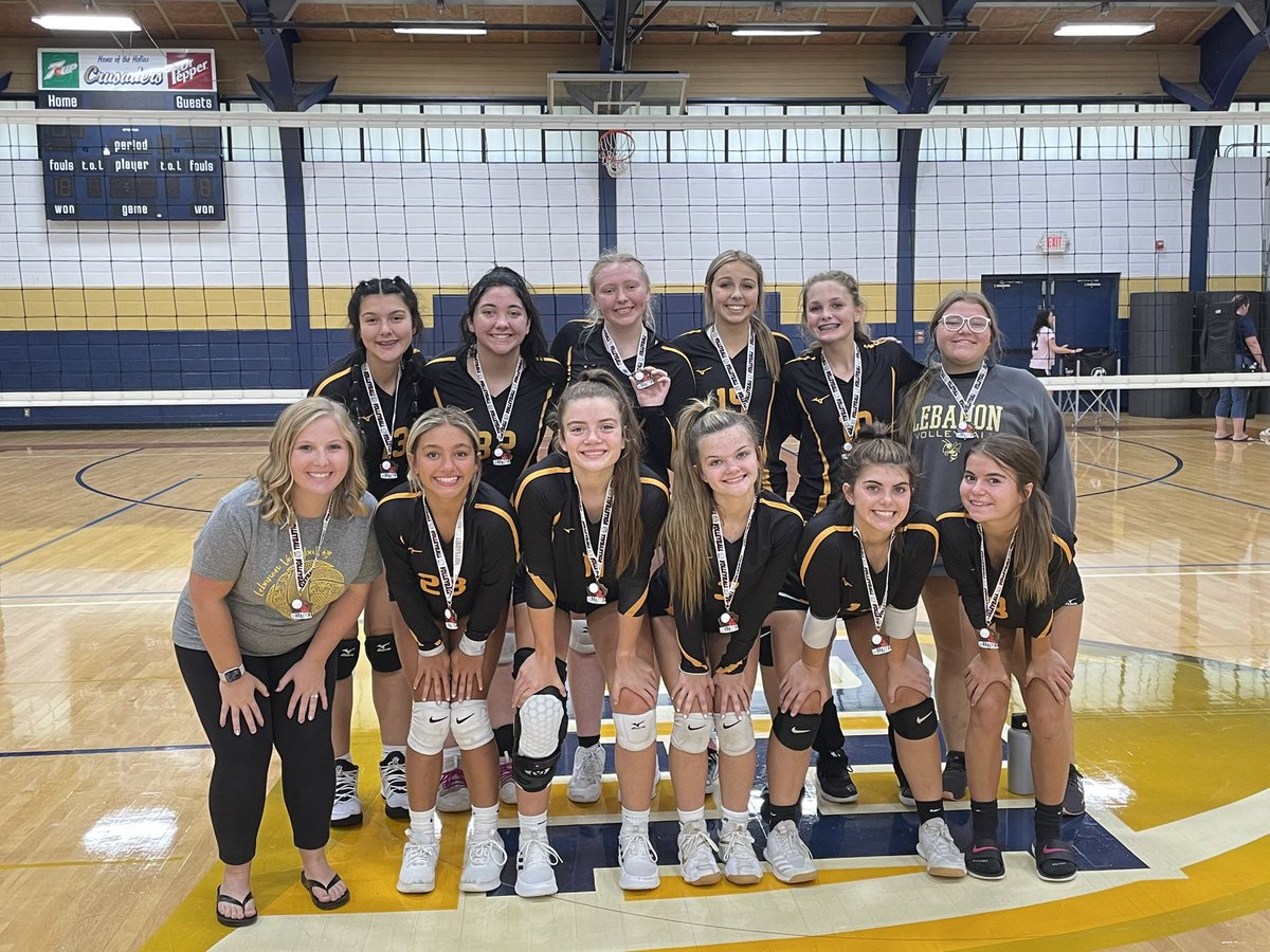 Lebanon freshman beat St. Dominic in 2 to earn a 3rd place finish out of 12 teams at Helias! 

Proud of my girls today!! They sure are fun to watch! 💛 <a href="/LadyJacketVball/">Lebanon Volleyball</a> <a href="/wchristianleb/">Will Christian</a>
