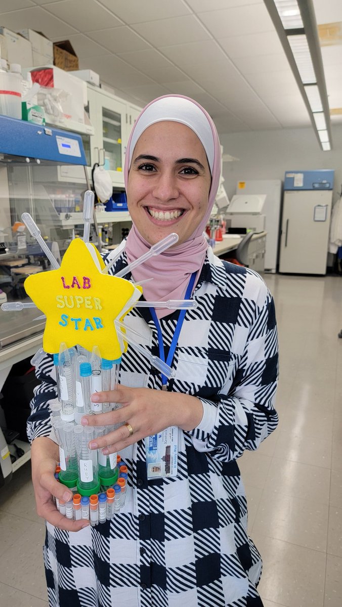 🌟🌟🌟 Our lab superstar this week was our newest grad student <a href="/MajdHamaly/">Majd Hamaly</a>, who is already gaining some serious #zebrafish expertise, writing a review article, and mentoring 2 undergrads! If she keeps this up, she'll be graduated by next year! 🤩