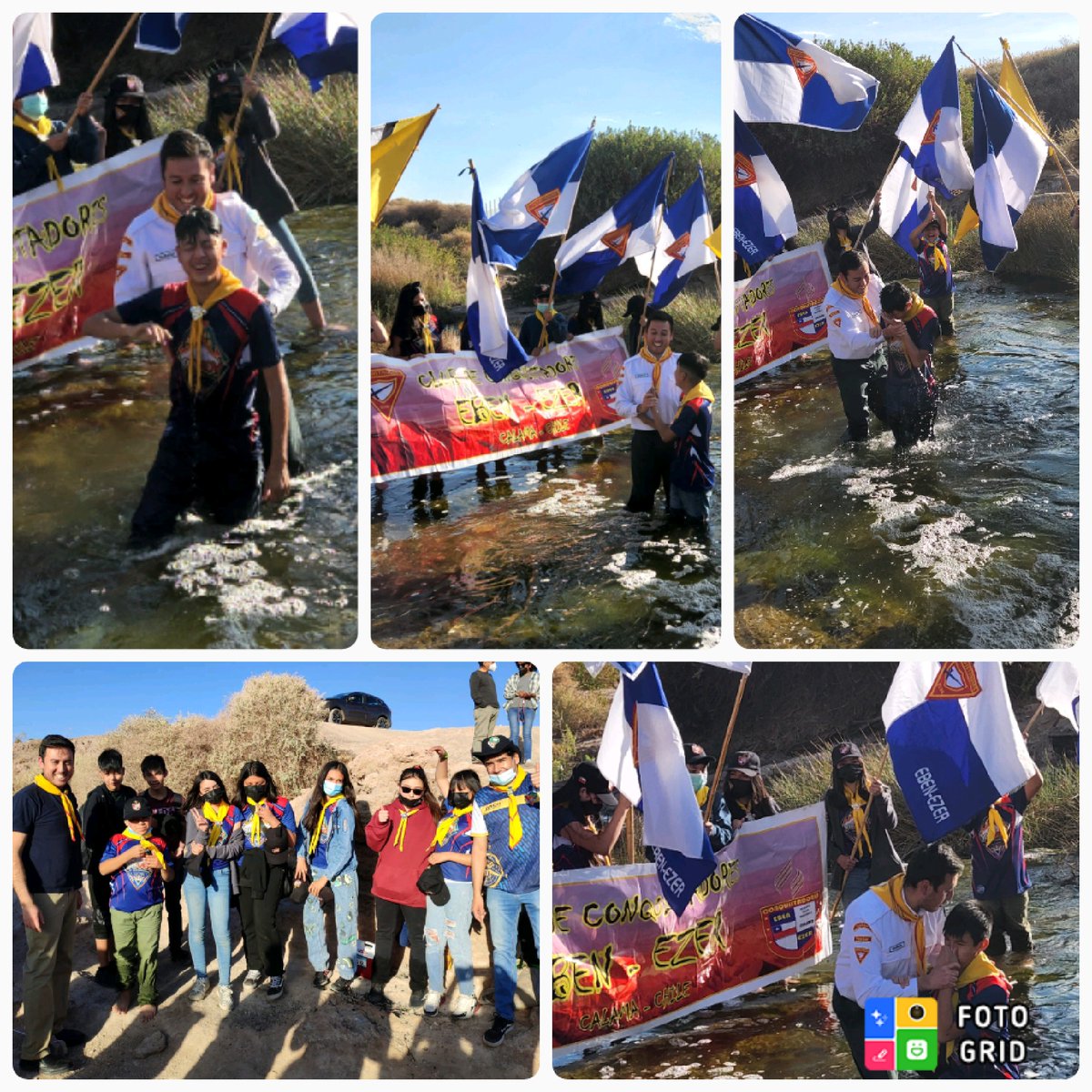 prgabriell's tweet photo. Lindo día junto a los Conquistadores, amigos decidieron por Jesús y otros se preparan para su bautismo en el camporee. Maranatha https://t.co/zYng3uW1zc