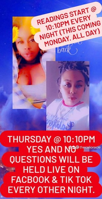 Tune in...not only do I have a🌹😽😻close friend's 😜🤫🌹account....but I also do tarot readings as well .