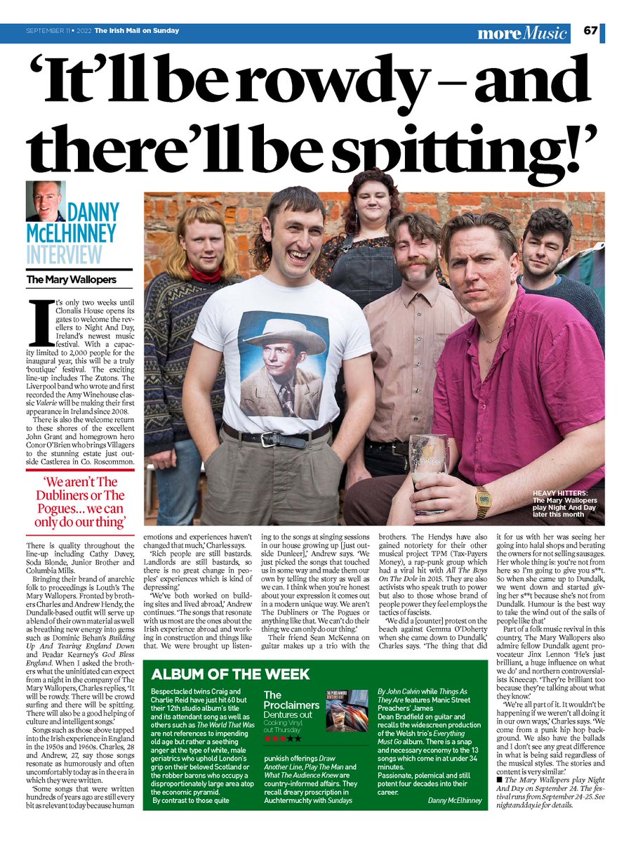 Danny mcelhinney on twitter you can read my interview with anarchic 