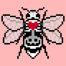 _pumpkin_milk's tweet photo. @Veiledbyamask @apico_game I tried recreating your design in pixel art. I hope you like it and if you don't, just let me know and I'll delete it(its hard to tell but the wings are supposed to be transparent) https://t.co/elxYlURZR6