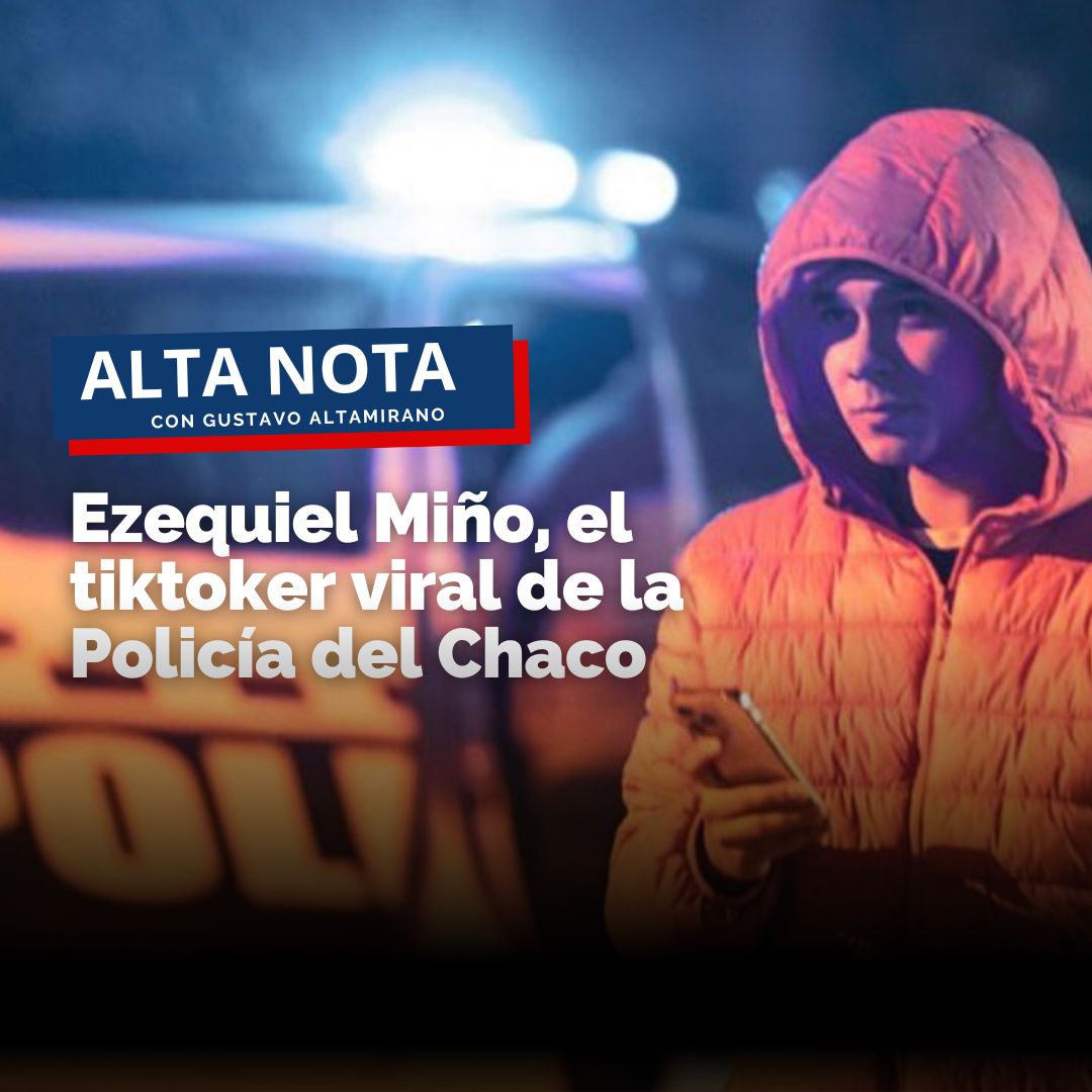 rsudamericana's tweet photo. 🤙Ezequiel Miño es el correntino creativo detrás de la cuenta de TikTok de la Policía del Chaco.
📲Es la red social de un ente público más viral del país. Mezcla contenido institucional con memes y videos divertidos.
🎤: @altamiranogusti
👉https://t.co/ORLoR5w14j
#AltaNota https://t.co/lDMxanUEDI