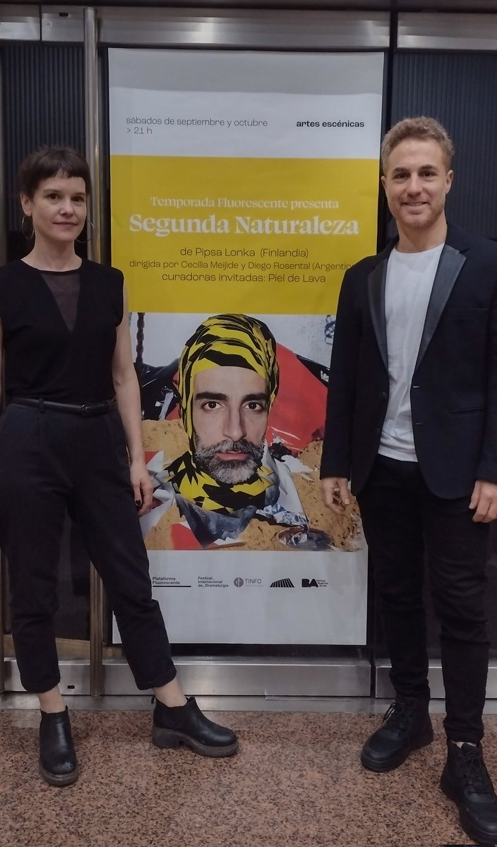 En la espera del estreno “Segunda Naturaleza” en <a href="/elculturalsm/">elculturalsanmartín</a> 
#TemporadaFluorescente 🎭
<a href="/ceciliameijide/">cecilia meijide</a> <a href="/diego_rosental/">Diecolo</a>
