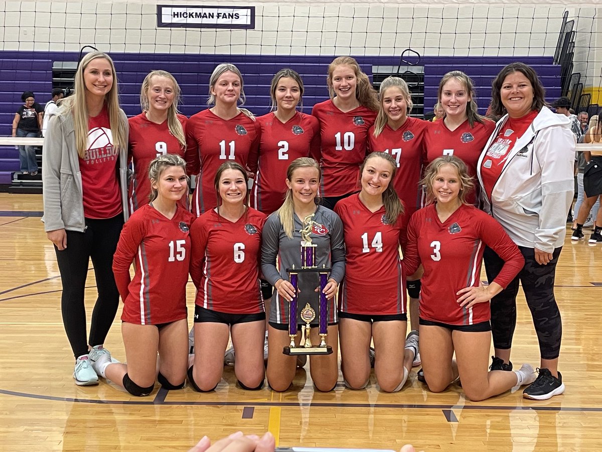 coachberkel's tweet image. 2nd place at the Hickman Tournament. So proud of these girls!!