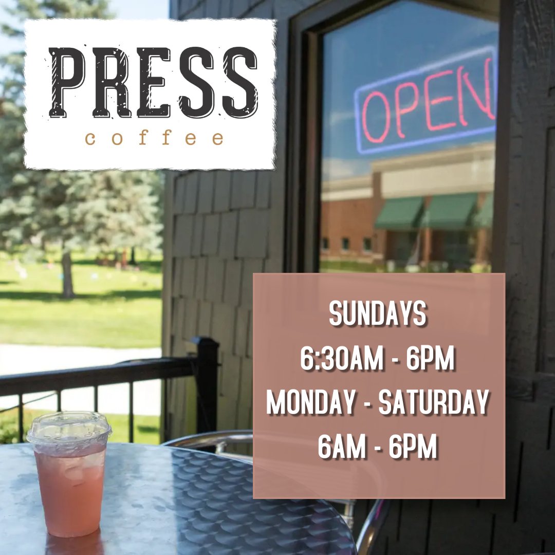 PressCoffee_ic's tweet photo. @porkrind Not tonight, but they can starting at 6:30 tomorrow morning!! https://t.co/W5nMxvmiPz