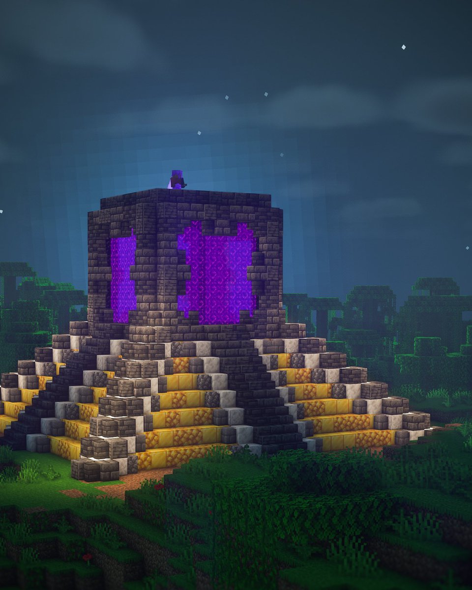 locvox_'s tweet photo. New portal build on the @XRPLegends_net SMP! 

@ZerpCraft #Minecraftbuilds https://t.co/Kz82pywDO9