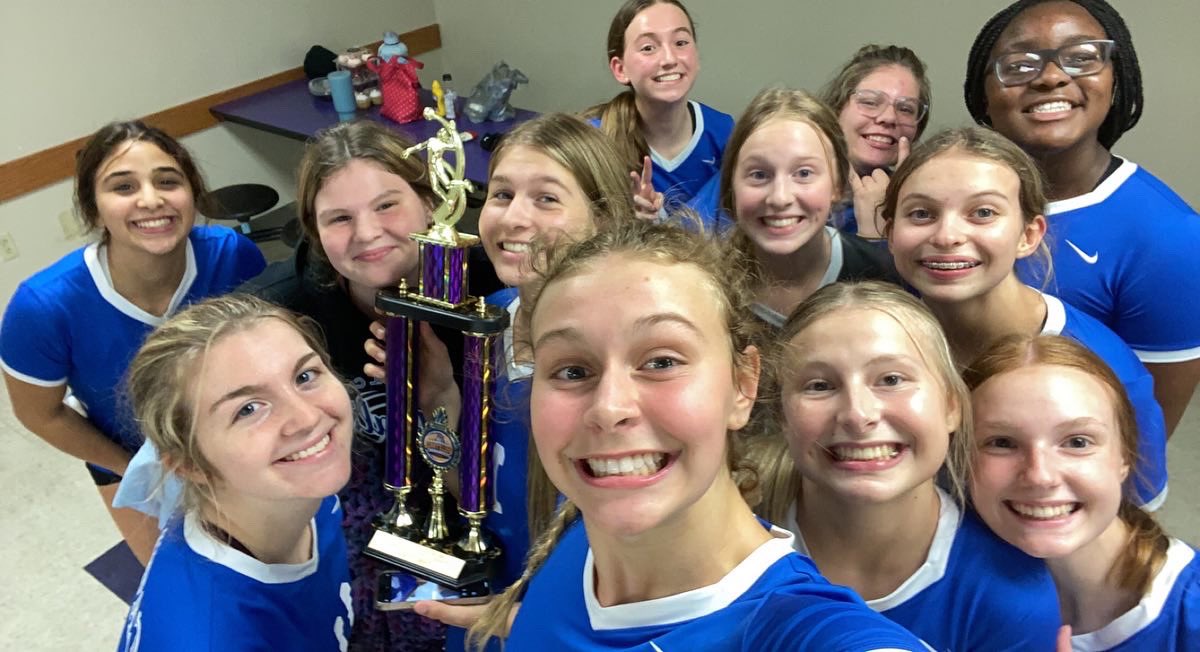 CapCityCavsVB's tweet photo. That’s a 3rd place finish for your Cavs today!!! First time in school history we have come home with Hardware…make some room in the trophy case CC!!! #ALLOUT #TakeControl #CC4L https://t.co/zjP4bE53bA