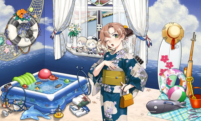 秋雲先生!自分でエロ同人のモデルっすか 