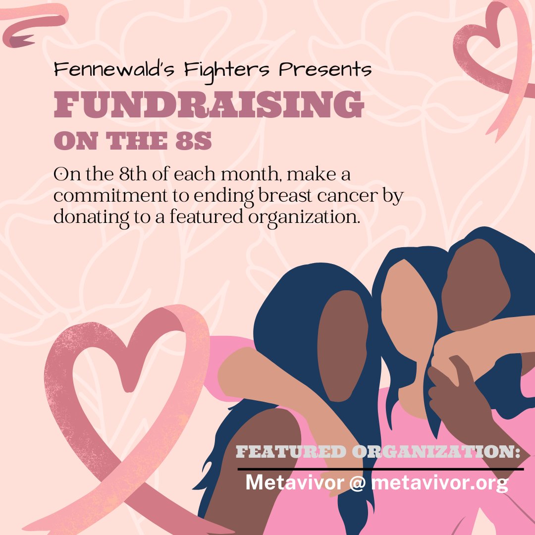 christyfenne's tweet photo. It's Fundraising on the 8s. #breastcancerawareness month is soon &amp; fundraising is important. Support #metavivor through the sales of a Year in the Life of Cancer &amp; Breastfriend bracelets. https://t.co/ifREGMQ9I3 &amp; https://t.co/DHurZSRVb4 #breastcancer #breastcancerunder40 https://t.co/bDOyo4rZjN