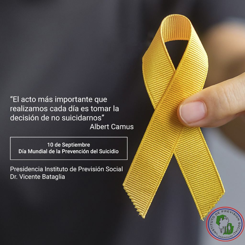 IPSParaguay's tweet photo. El 10 de setiembre recordamos el Día Mundial de la Prevención del Suicidio. https://t.co/OYPcqueWoN