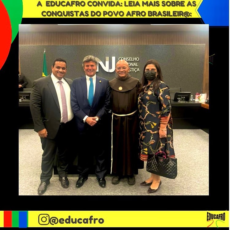 MINISTRO FUX termina seu mandato no CNJ:

A COMUNIDADE AFRO-BRASILEIRA, através da EDUCAFRO Brasil, agradece lhe!

Vejam, abaixo, todas as pautas que avançaram, no CNJ, nestes últimos dois anos:

Obrigado, Conselheiros/as do CNJ