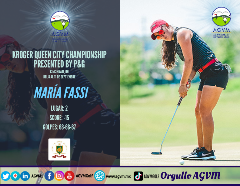 AGVM1's tweet photo. #AGVM | Resultado en la RONDA 3 de las representantes del Valle de México en su juego del "KROGER QUEEN CITY CHAMPIONSHIP PRESENTED BY P&G", torneo de la #LPGA
🏆😎🏅🤩👏🏾
⛳ #GabyLopez · #ClubDeGolfMexico
⛳ #MariaFassi · #ClubDeGolfPachuca
Más inf https://t.co/pImMV9Yafb https://t.co/gRdlTd1EGJ