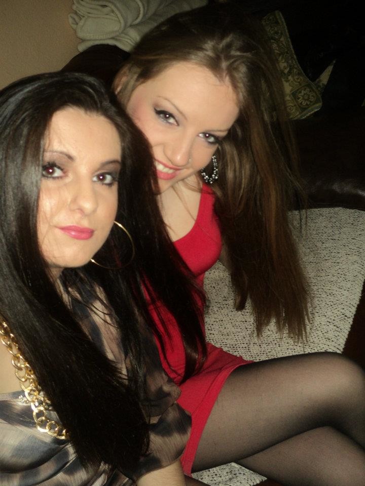 Amateur Pantyhose On Twitter Posing With Her Friends While Wearing Pantyhose 